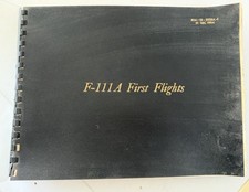 1964 General Dynamics F-111A First Flights Photo Book picture