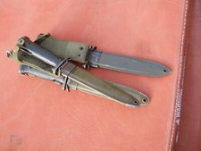 Korean war U.S. MILPARCOL M-5A1 M5A1 M5 BAYONET & M-8A1 PWH SCABBARD M1 GARAND picture