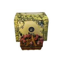 Boyds Bears Longaberger Collectors Club Mini Rose Basket Treasure Box NIB 1st Ed picture