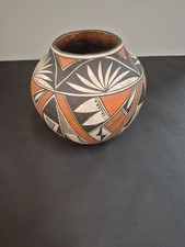 Acoma New Mexico Olla by B. Torivio circa 1920's picture