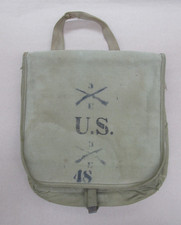 Genuine U.S. Spanish American War Era 3/E Infantry Unit Marked Haversack picture