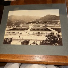 Vintage Camposanto Church Cemetery Italian Architecture Photo Genoa Resasco picture
