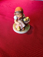 Vintage Goebel Hummel Chick Girl #57/0 TMK-5 West Germany Figurine picture