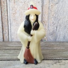 Vintage Topstone Witch Glow in Dark Vinyl Coin Bank 7