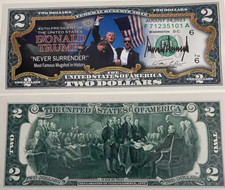 2024 President Donald Trump Assassination NOVELTY$2 Dollar Bill (SHIPS FROM USA) picture