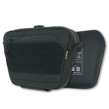 NIR Ukrainian Tactical Groin Protection Pouch XL Black Level 1 Ballistic UHMWPE picture