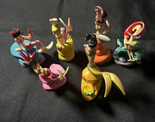 The Little Mermaid Disney Store Rare Ariels Sisters Pvc Figures picture