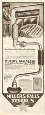 1919 Millers Falls Bit Brace No 732 Vintage Print Ad Carpenter's Favorite Tool picture