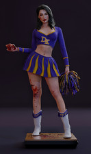 Jennifer’s Body Blood Siren Edition 1/4 Resin Statue 2 Portraits Unpainted picture