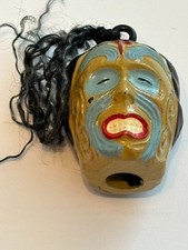 VTG Plastic Shrunken Head Gumball Charm Prize 1966 picture
