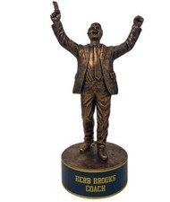 Herb Brooks Talking Bronze Figurine Hockey Miracle on Ice USA Olympics picture