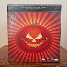 Ashland Radiant Shadows Creepy Jack-O-Lantern LED Orange Light Projector 8