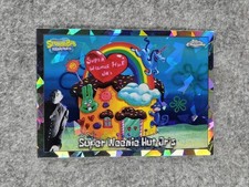 2025 SpongeBob Topps Chrome Super Weenie Hut Jr's #50 Nightshift Variant SSP /25 picture