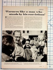Ezra Taft Benson Magazine Article Eisenhower Era US Secretary Agriculture picture