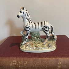 Antique Staffordshire Zebra Rare A/F. Late 1800’s.  Collectible Figuerine picture