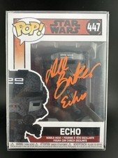 Dee Bradley Baker Signed Funko Pop Star Wars Echo #447 Celebrity Authentics COA picture