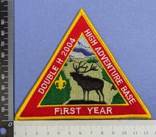 2004 BSA Philmont Scout Ranch Double H High Adventure Base First Year Patch picture
