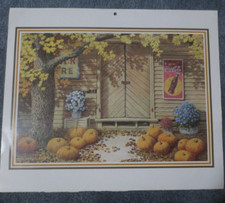 Coca Cola Jim Harrison Fall and Pumpkins From his 1997 Calendar picture