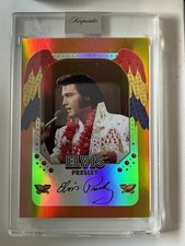 2026 Elvis Presley Keepsake Laser Signagraph #36 Aloha Lei 18/50 Orange picture