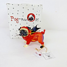 Westland Gifts Pugnacious Pug-nacious Pergatory Pug Devil Pug — Rare Retired picture