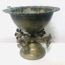 Antique bronze vessel missing lid picture