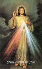 In Time of Need N - Laminated Holy Cards. QUANTITY 25 CARDS picture