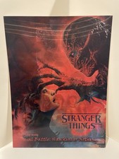 Stranger Things 5 3D Changing Holographic Lenticular Poster picture