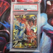 Pokemon Yveltal EX Holo FA XY150a PSA 1 2017 XY Black Star Promo Trainer Card picture