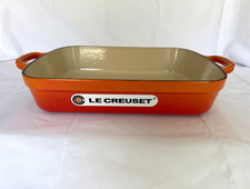 Le Creuset Signature Cast Iron Enamel Rectangular Roaster 5.25 Qt (29 cm) FLAME picture