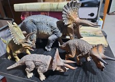 PNSO And MOJO Triceratops Realistic Dinosaur Lot  picture