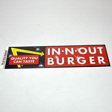 Vintage Sweepstakes In-N-Out Burger 