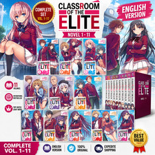 Classroom of The Elite 1st Year Light Novel Vol 1-11.5 LOOSE Set English Version picture
