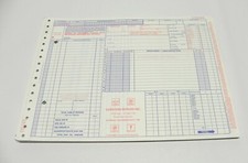 VINTAGE GM, CHEVY, CADILLAC, BUICK, PONTIAC NEW INVOICE RECIPTS DISPLAY picture