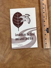 1954 US DEPARTMENT OF AGRICULTURE Lespedeza for Qual and Good Land Use Brochure picture