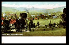 [H3] Postcard 1909, Adams Hoosac River Valley Massachusetts picture