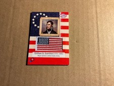 2026 Historic Autographs Military Part 1 William H.Harrison Flag Patch /50 picture