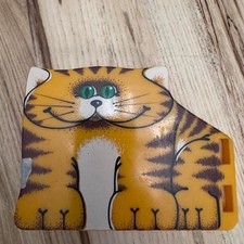Vintage hand painted animal wall decor picture