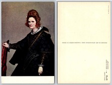 Velazquez Portrait of a Lady Art Postcard Berlin Museum Spain Print picture