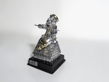 AMY 925 Silver Plated Klezmer Musician Figurine Israel Jewish  Statue 5
