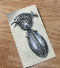 West VA Coal Tower 1907 Whitehead & Hoag Beni Kedem Imperial Council HTF Pin  picture