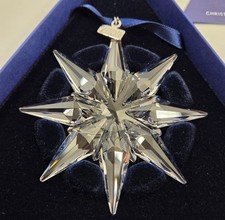 Swarovksi Crystal 2009 Christmas Holiday Ornament with Inner + Outer Box picture