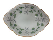 Vintage Royal Limoges France Veronese Small Oval Vegetable Bowl Porcelain Floral picture
