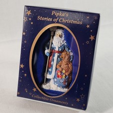 Pipka's Stories of Christmas RUSSIAN SANTA #11421 Ornament Fast Ship EUC picture