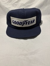 Vintage Blue Goodyear Hat Swingster USA Snapback picture