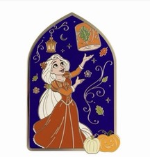 Disney Palm Tangled Rapunzel Lanterns Halloween 2026 Jumbo Pin Confirmed picture