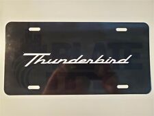 Thunderbird Metal Plate novelty vanity logo black plate picture