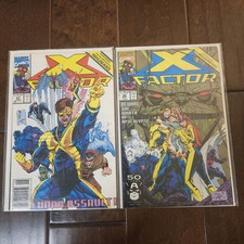 X-Factor #66-67 (Marvel Comics May & June) picture