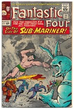 🔥🔥  Fantastic Four #33  **  1964  **  1st Attuma **  VG/F  🔥🔥 picture