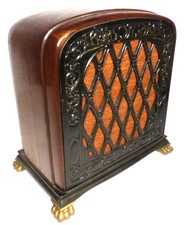 vintage  Working  KOLSTER K-6 Stunning SHELF SPEAKER w/BRASS CLAW FEET -988 OHMS picture