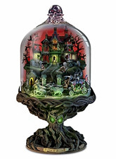💥 Bradford Exchange Hawthorne Village “ Dome of Doom “  retired with COA picture